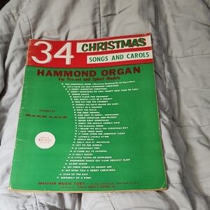 HAMMOND ORGAN CHRISTMAS SONGBOOK